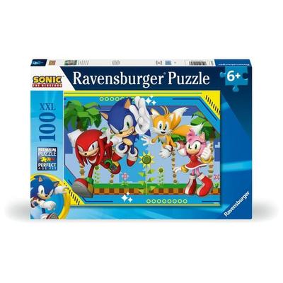 Kinderpuzzle 100 XXL Teile - Sonic the Hedgehog - Nichts kann Sonic aufhalten
