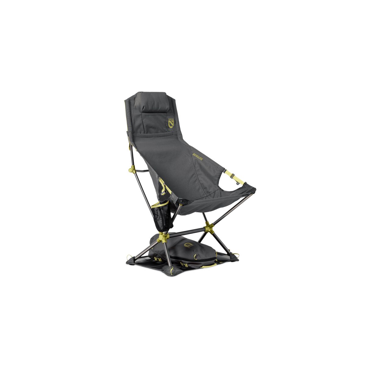 Nemo Satellite Reclining Camp Chair goodnight gray 811666038203