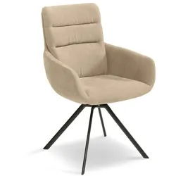 Venjakob Stuhl Felia Stoff Beige Sand
