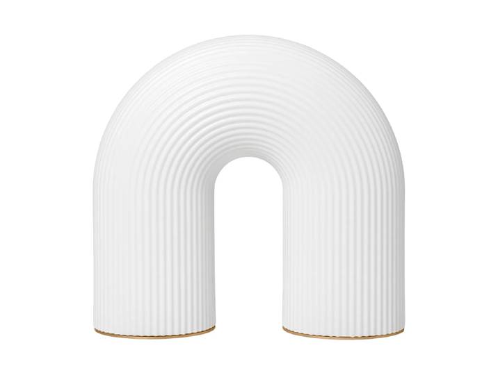 Ferm Living Vuelta outdoor portable tafellamp White, 25 cm