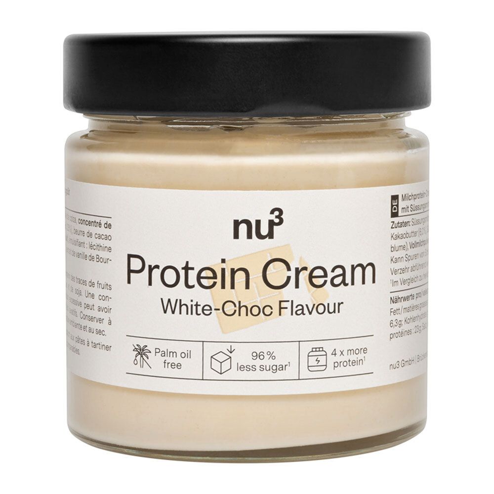nu3 Protein Cream White-Choc 200 g Creme