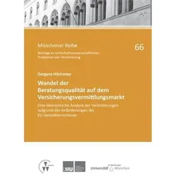 Höckmayr:Wandel der Beratungsqualität a, Fachbücher von Gergana Höckmayr