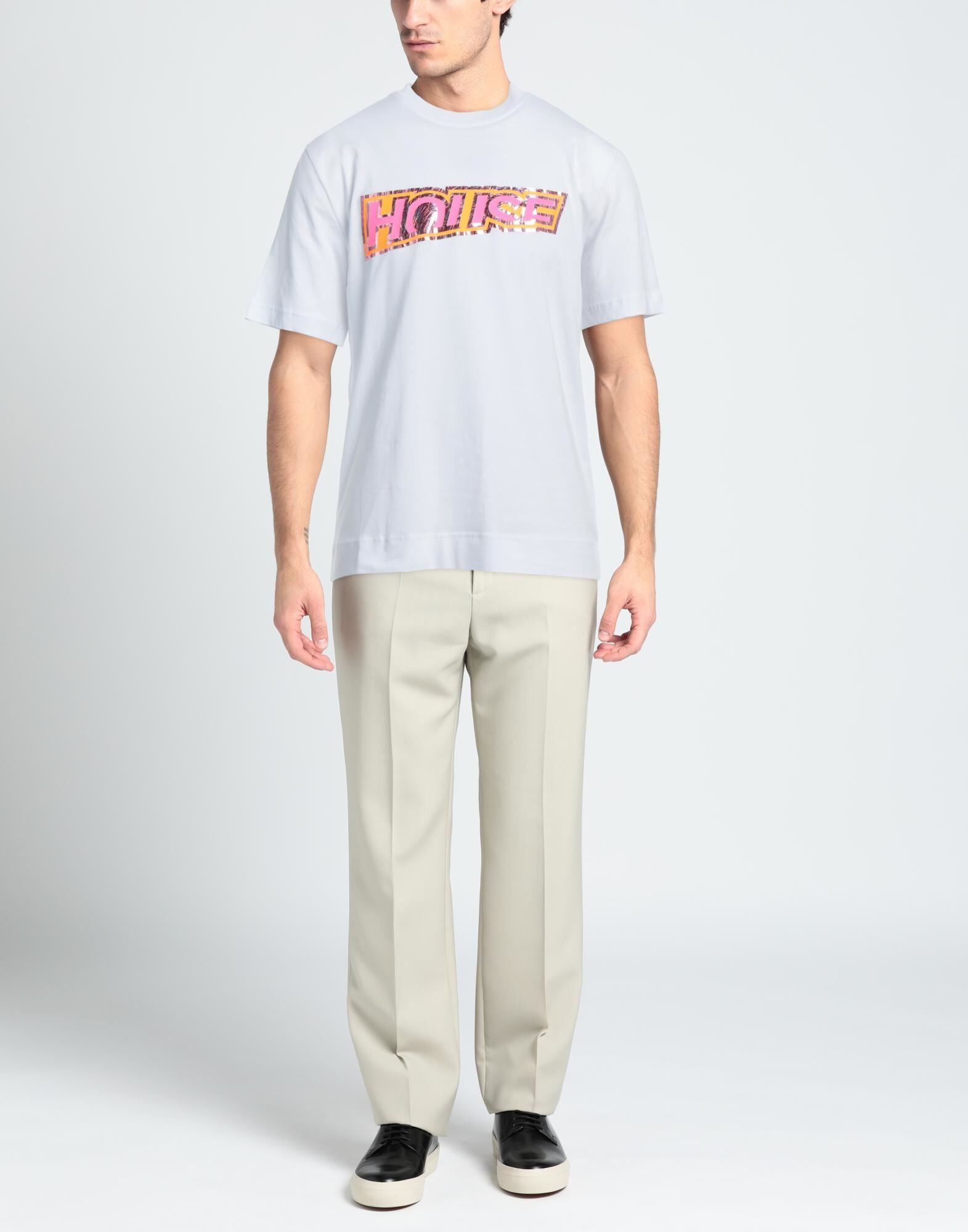 House Of Holland Camiseta Hombre Blanco M,S Hombre