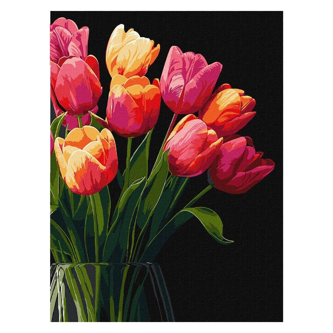 Ideyka Malen nach Zahlen - Der Duft der Tulpen (57318018)