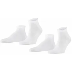 Falke Herren Sneaker Socken Happy - 2er Pack - Black (3000) - 43-46