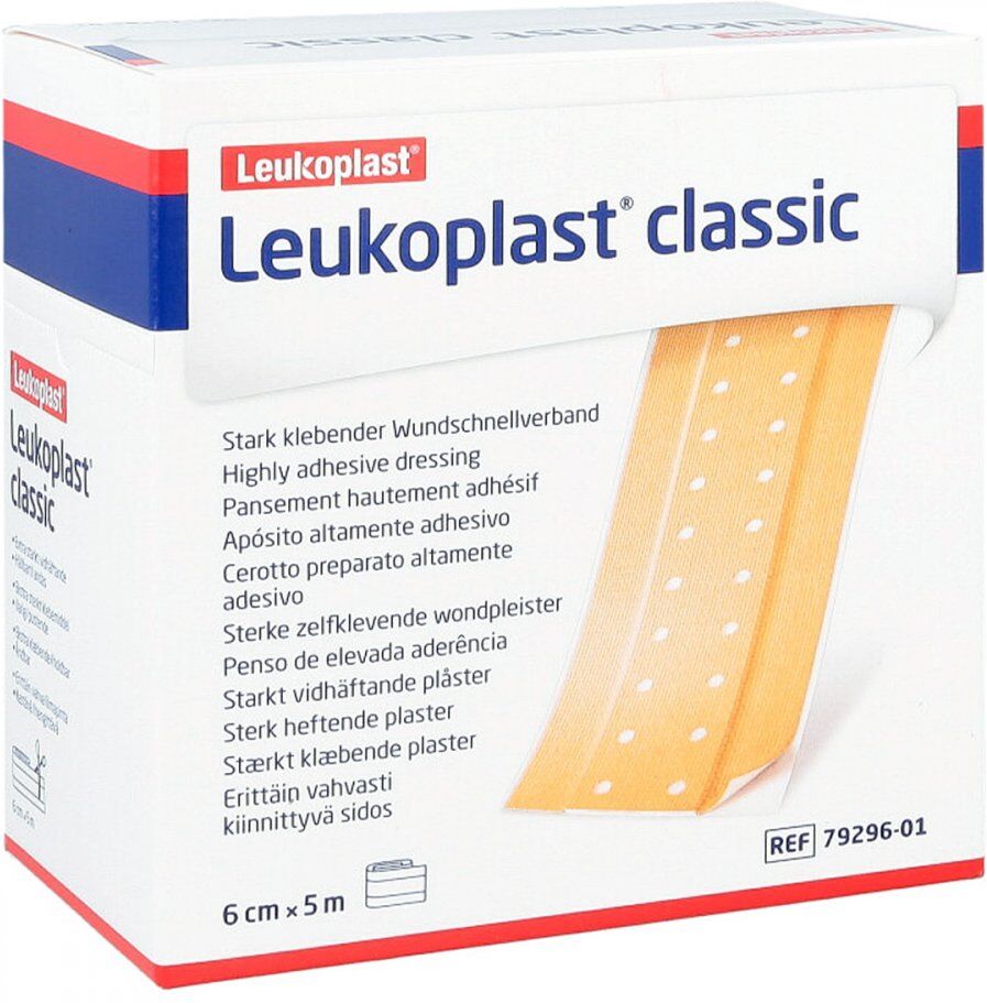 Leukoplast Classic Pflaster 6 cmx5 m Rolle