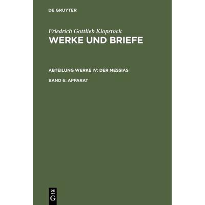 Apparat, Gebundene Ausgabe von Elisabeth Höpker-Herberg, De Gruyter, 978-3-11-016321-6