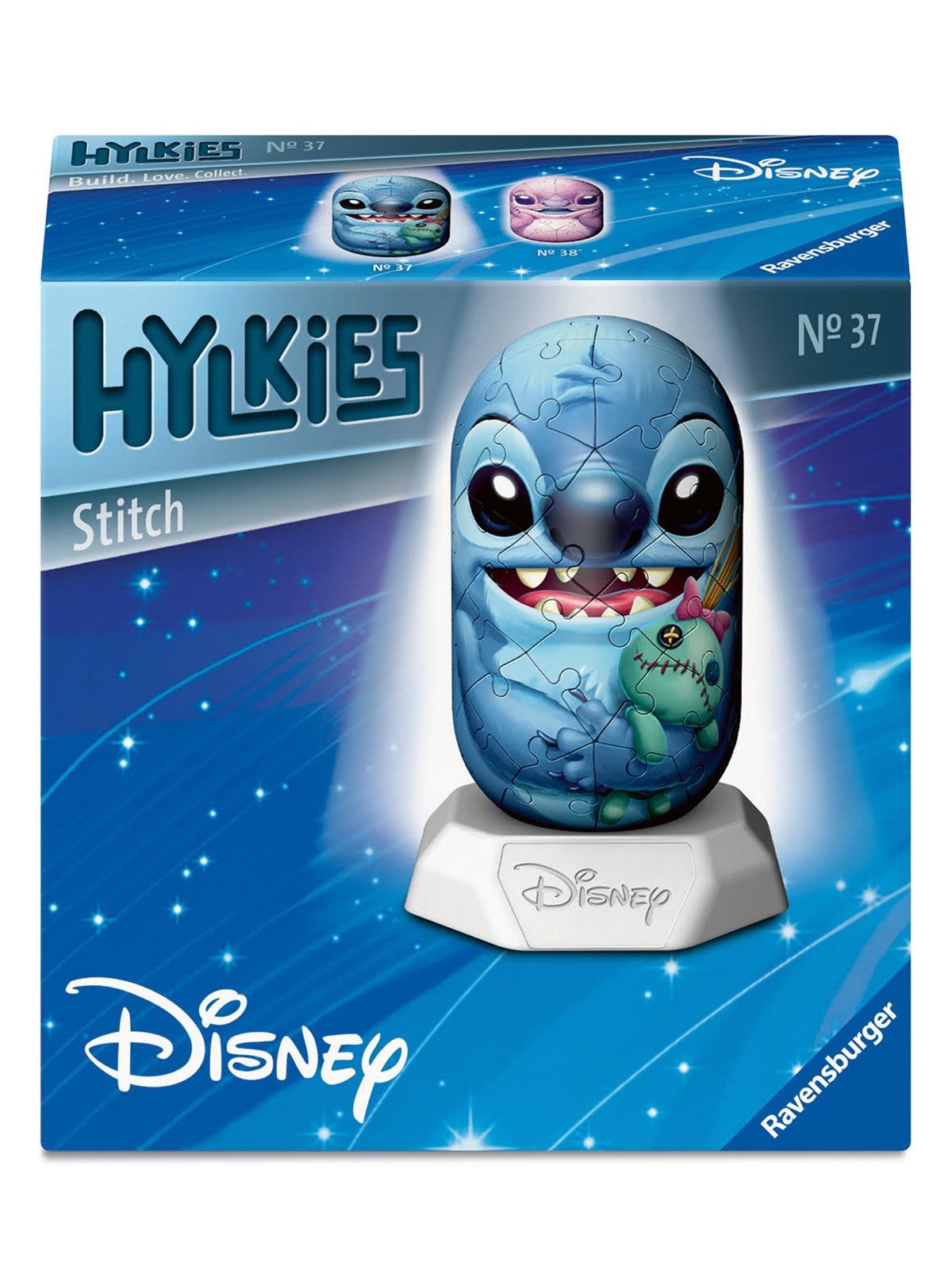 Ravensburger 3D Puzzle Hylkies Disney Stitch (54) 3D Puzzle