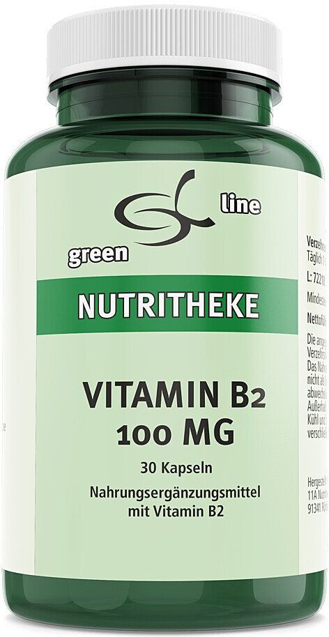Vitamin B2 100 mg Kapseln 30stk