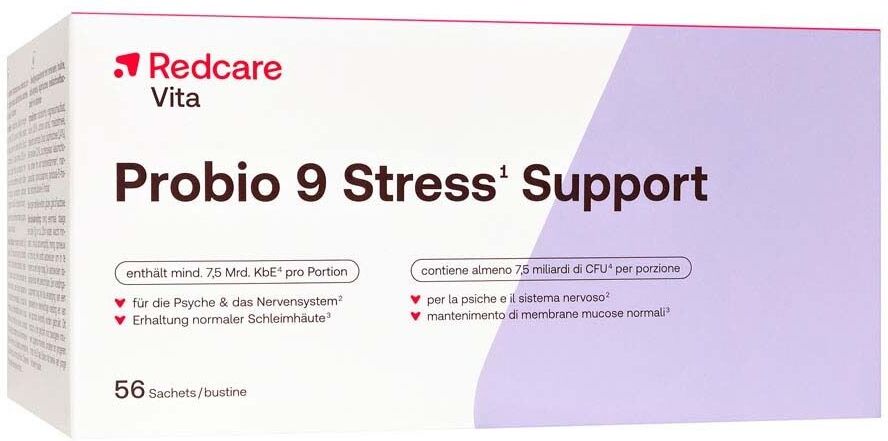 Redcare von Shop Apotheke Probio 9 Stress Support Pulver in Sachets 56x3 g Beutel