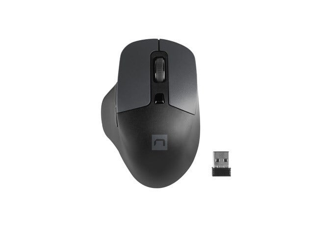 Natec Genesis Blackbird 2 RF Wireless Optische Muis - Zwart - 1600 DPI