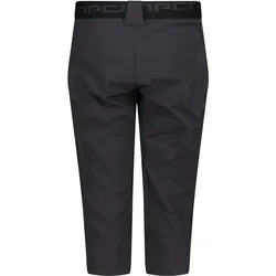 CMP Campagnolo, Damen, Outdoorhose, CMP Unlimitech Capri-Hose aus 4 Way Stretch Material (M), Grau