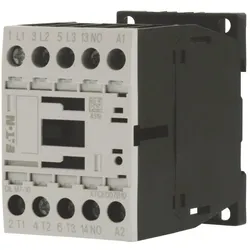 Eaton 276551 Leistungsschütz, 3-polig, 380 V 400 V 3 kW, 1 S, 380 V 50 Hz, 440 V 60 Hz, Wechselstrombetätigung, Schraubklemmen