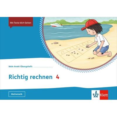 Mein Anoki-Übungsheft. Richtig rechnen. Übungsheft Klasse 4, Geheftet von , Klett Schulbuchverlag, 978-3-12-162090-6