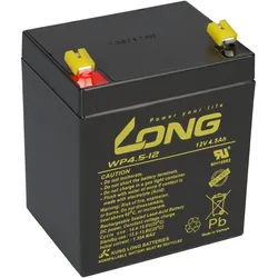 Kung Long WP4.5-12 12V 4,5Ah AGM Bleiakku F1 4,8mm