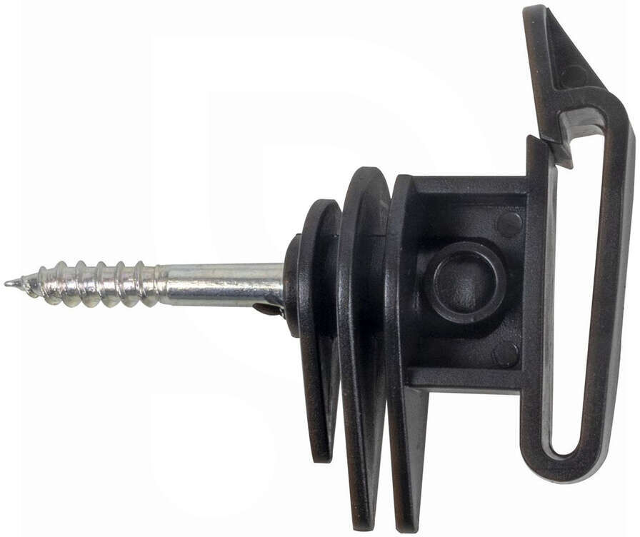 Ama Isolatore per banda con vite Ø 6 mm per legno (25 pezzi)