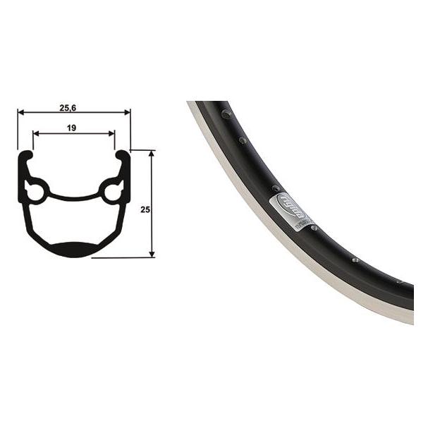 Ryde FELGE ANDRA 10 (28") (65473530)