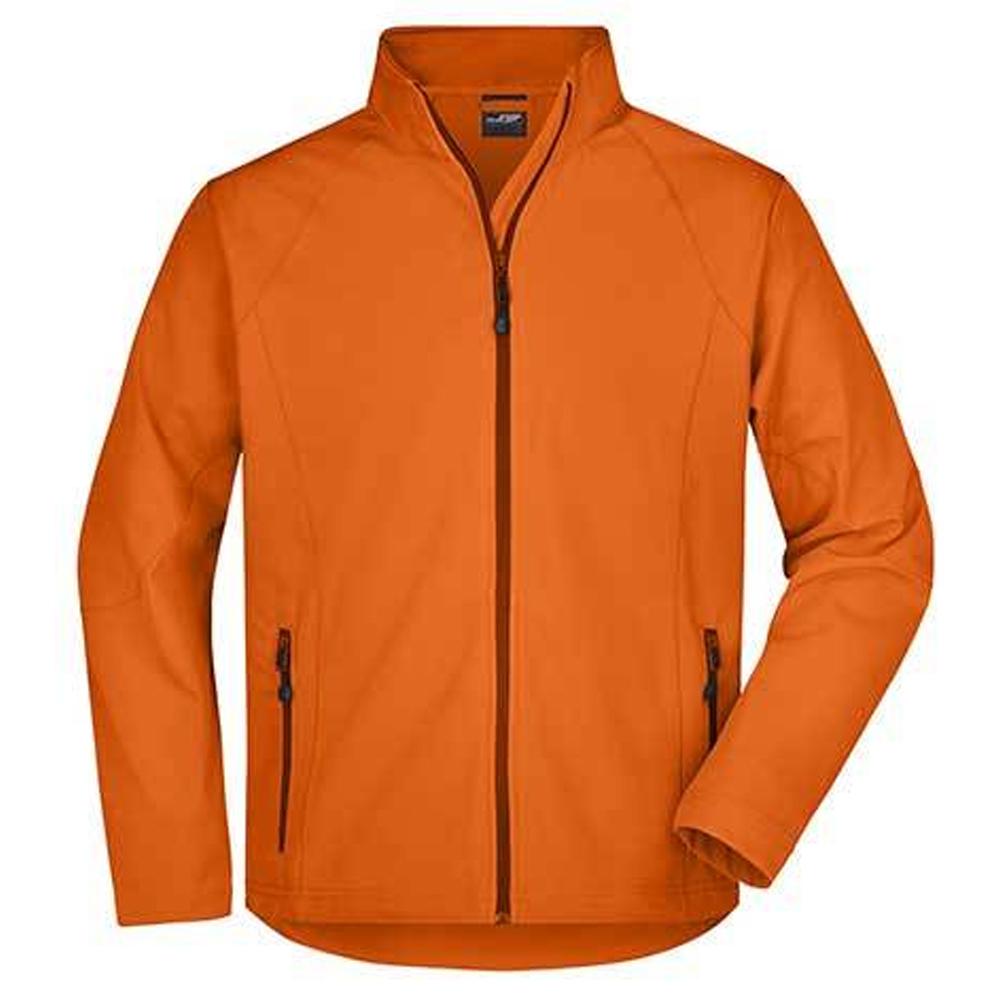 James Bond Heren Soft Shell-jasje (Oranje)