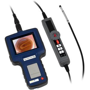 PCE Endoskop-Kamera VE 350HR3, mit LED, 3m Kabel, IP68, Display 640x480 Pixel, beweglicher Kopf Ø 6mm