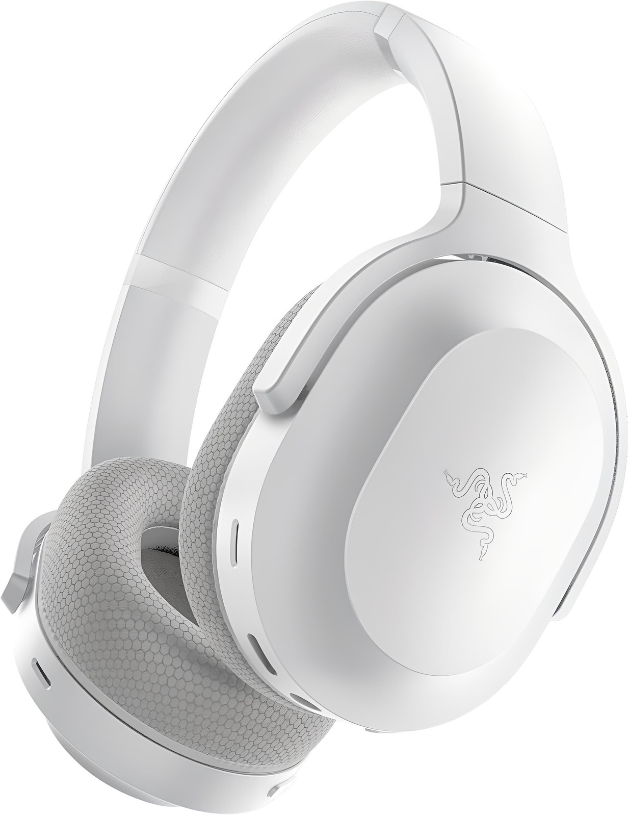 Razer Barracuda Draadloze Multiplatform Gaming Hoofdtelefoon met Microfoon met Ruisonderdrukking en TriForce 50 mm Drivers - Mercury Wit