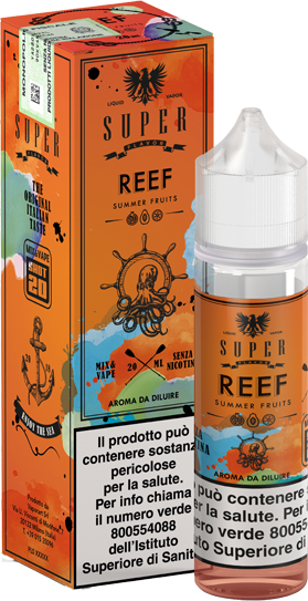 Super Flavor Reef Liquido Shot 20ml Pesca Mango