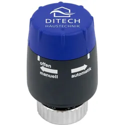 Ditech - Strawa elektrothermischer Stellantrieb M 30 x 1.5 - 24 V - stromlos geschlossen