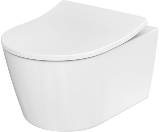 TOTO Europe TOTO Wand-Tiefspüler CW552RY 38x54x33,5cm, randlos, weiß