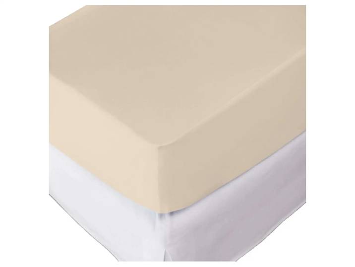 Fixleintuch für Topper Jersey Sand Kremer Leon AG / Farbe: Sand / Material: