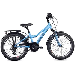 Kinderfahrrad - troX 20 Zoll 6-Gang | ab 6 Jahre - Ice Blue/Dark Blue