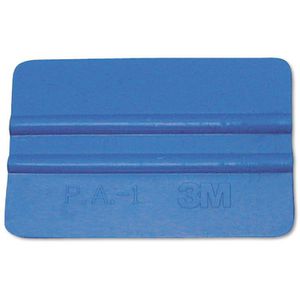 3M Rakel RAKBLAU, Plastik-Rakel, flexibel, blau