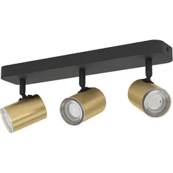 Eglo 300585 Spot GU10 IP44 28x8cm 3-flammig gold - Consuma 1