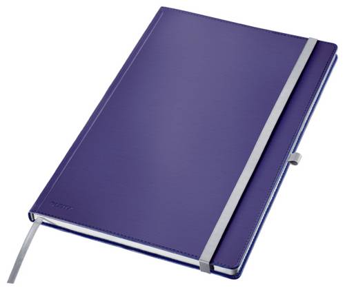 Leitz 44761069 Notizbuch kariert Titan Blau 80 Blatt DIN A4