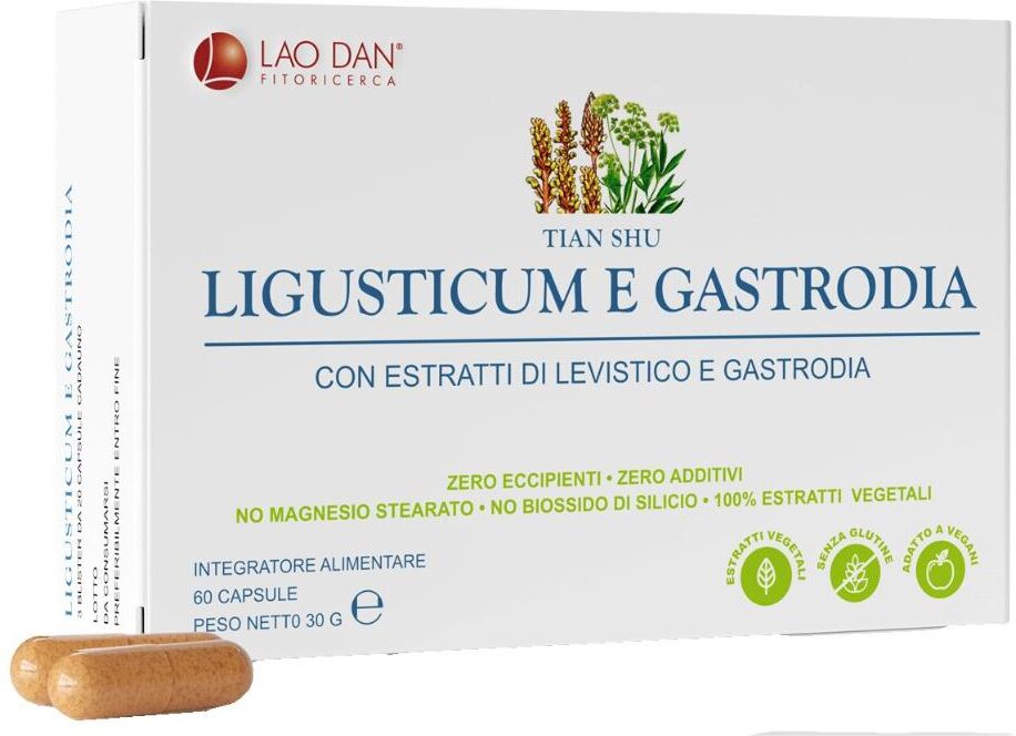 LAO DAN Srl LIGUSTICUM E Gastrodia 60Cps