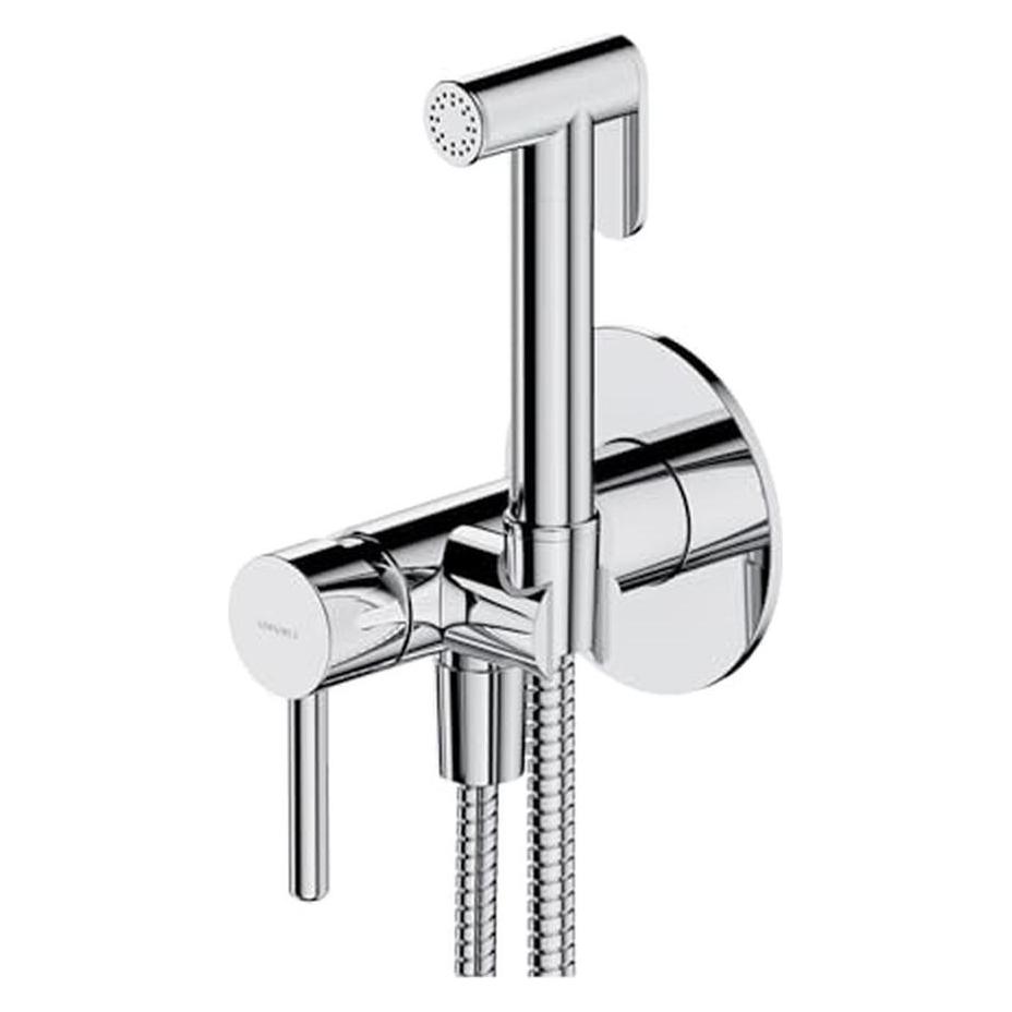 Omnires y - inbouw bidetkraan, met sproeier, inbouwdeel, chroom (SYSYBI2CR)
