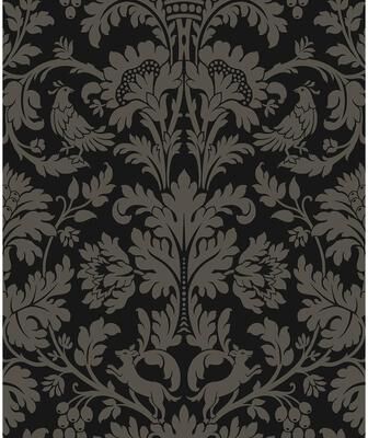 NextWall Ansel Damask Peel and Stick Wallpaper - 20.9 in. W x 18 ft. L