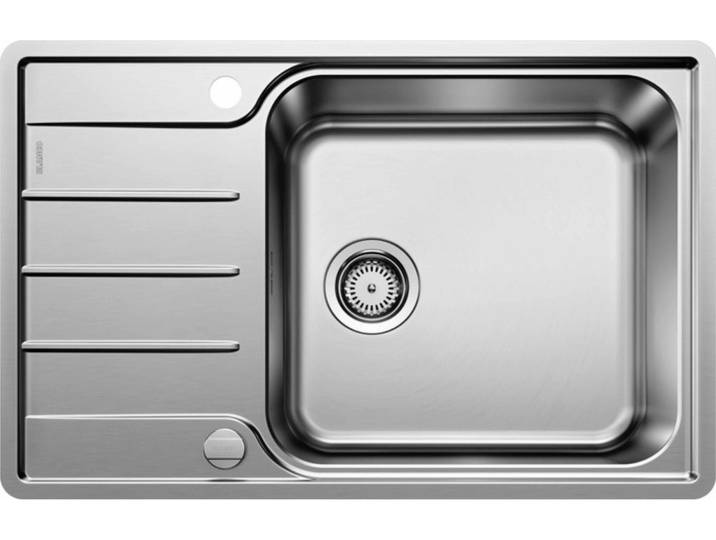 Blanco Evier à encastrer - Evier avec égouttoir Lemis XL 6 S-IF Compact avecde vidage\, inox