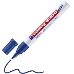 Edding industry permanent marker 8300 Rundspitze Einzelstift blau