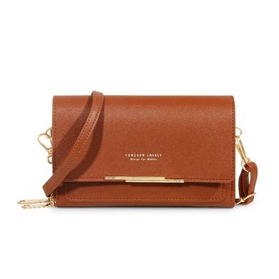 Versatile Multi Compartment Lifestyle Handbag brown