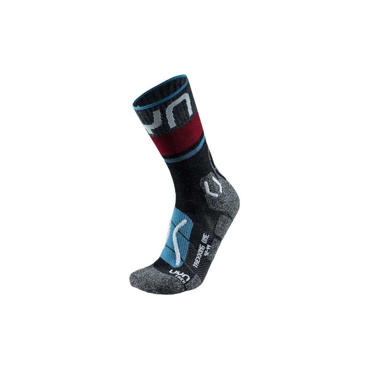 Uyn Woman Trekking One Merino Socks anthracite/blue (G036) 35/36 S100277-G036-35/36
