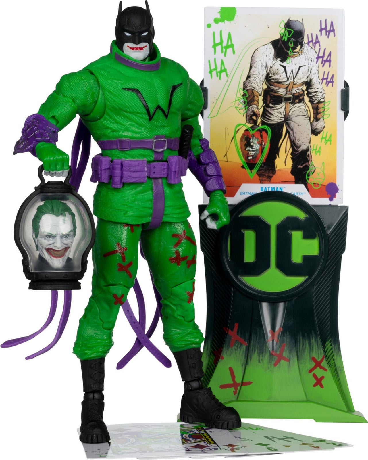 McFarlane Toys DC Multiverse Batman Last Knight on Earth Jokerized actiefiguur, 18 cm