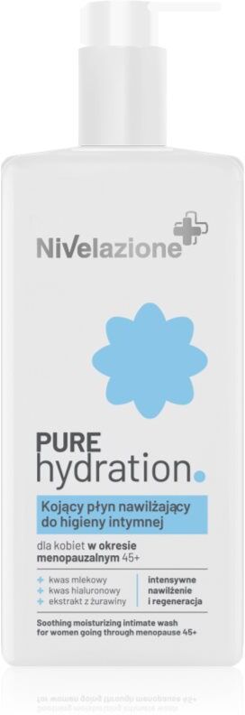 Farmona Nivelazione Soothing Moisturizing Intimate Wash gel for intimate hygiene to support comfort during menopause 45+ 260 ml