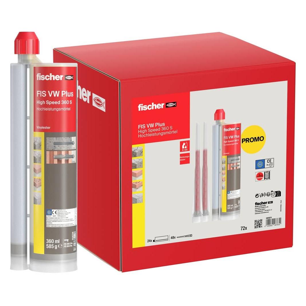 Fischer Injektionsmörtel 580870 24 St. (580870)