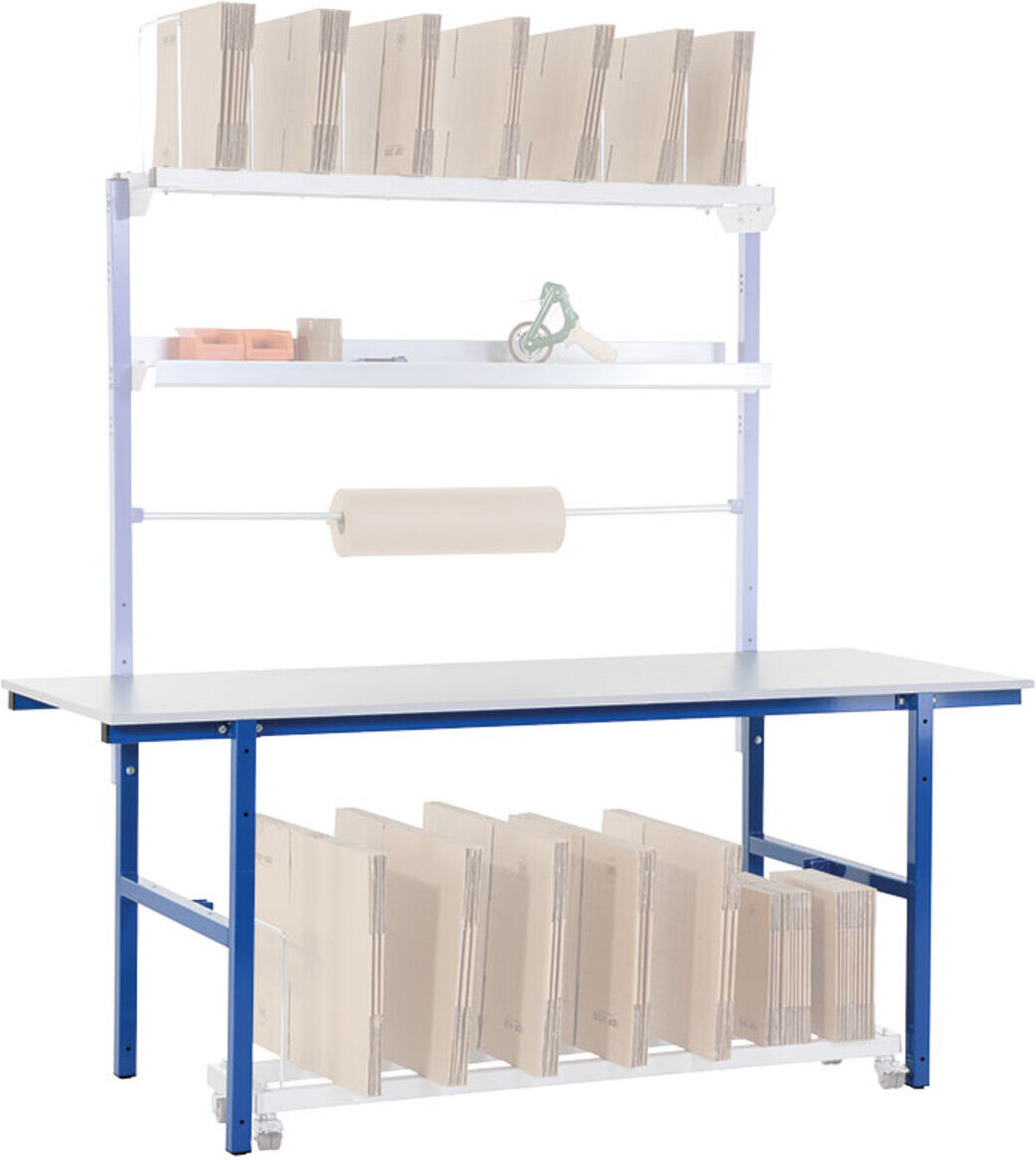 Rocholz Pack- und Arbeitstisch SYSTEM BASIC BxHxT 2000x800x850 mm (700002)