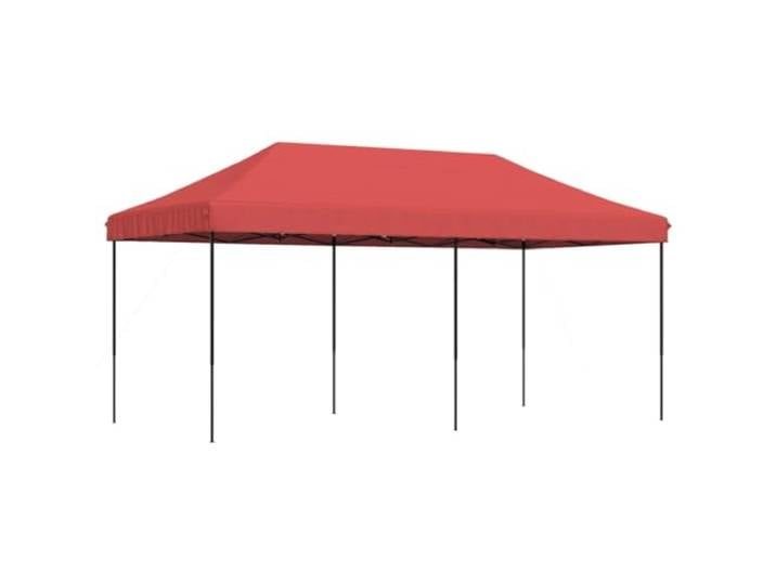 Festzelt, Pop-Up, faltbar, Rotwein, 580 x 292 x 315 cm, Oxford-Dach Robuste Stahlkonstruktion, pulverbeschichtet, Dach aus Oxford-PVC, schnell aufklappbar, für Veranstaltungen im Freien