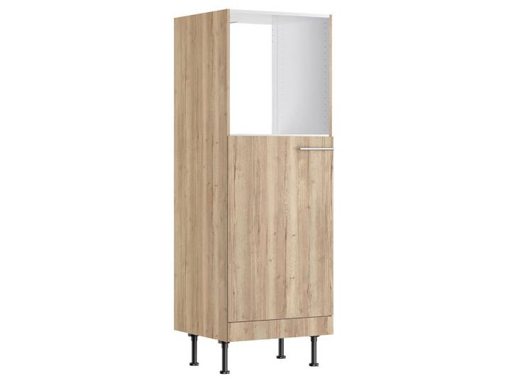 Optifit Geräteumbauschrank, Wildeiche, einzeln stellbar, 60x176.6x58.1 cm, Made in Germany, DIN EN ISO 14001, DIN EN ISO 50001, DIN EN ISO 9001, Zusatzausstattung erhältlich, Küchen, Küchenmöbel, Küchenschränke, Geräteumbauschränke