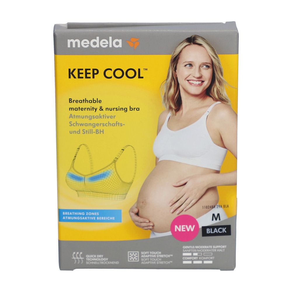 Medela Keep Cool BH M schwarz 1 St Bustier