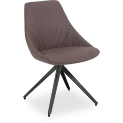 Polsterstuhl bert plantagie MAPLE Stativ (BHT 55x87x62 cm) - BHT 55x87x62 cm