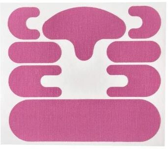 Uplift Essentials 32 Piece Reusable Anti Wrinkle Face & Neck Patch Set rose Red