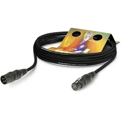 SOMMER CABLE DMX Kabel XLR 3pol 3m sw Hicon