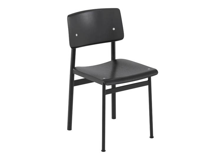 Muuto Chaise Loft Chair Noir-noir